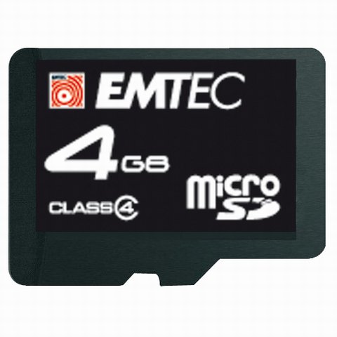 Micro SD HC 4 GB