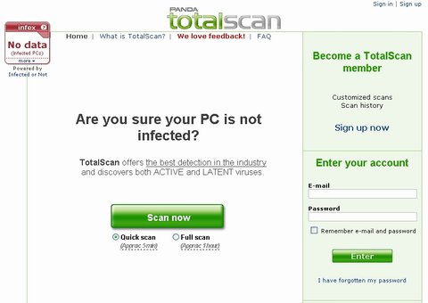 Zrzut ekranu TotalScan Pro