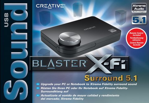 Creative USB Sound Blaster X-Fi Surround 5.1
