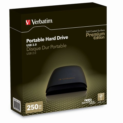Verbatim Premium Black Edition o pojemności 250 GB