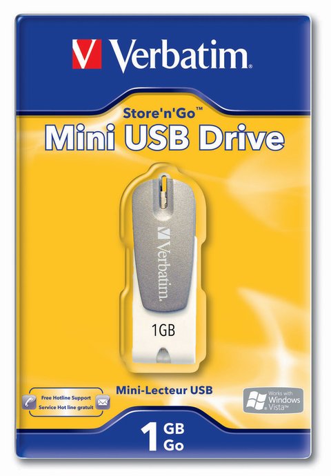 USB 2.0 Mini Store 'n' Go
