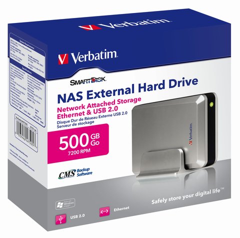 HDD 3.5'' USB NAS 500 GB