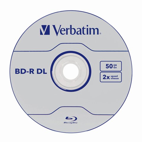 Verbatim Blu-ray DL 2x 50 GB