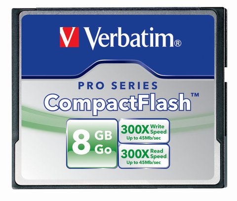 Verbatim CompactFlash PRO Series 8 GB