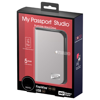 WD My Passport Studio 500 GB
