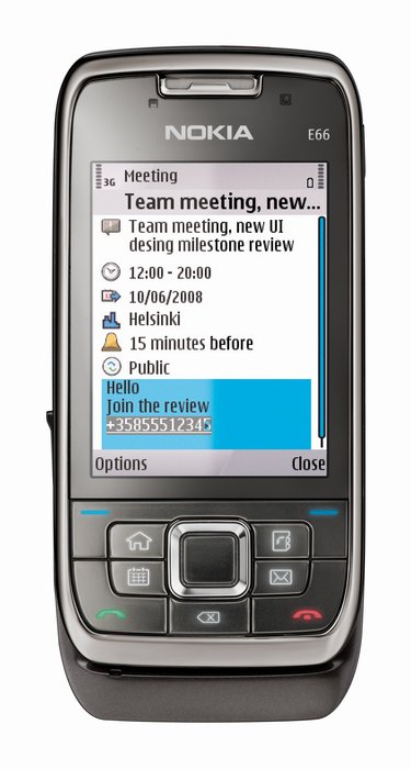 Nokia E66 Grey Steel HSDPA GPS
