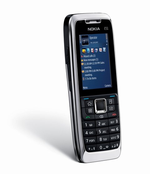 Nokia E51 HSDPA WLAN