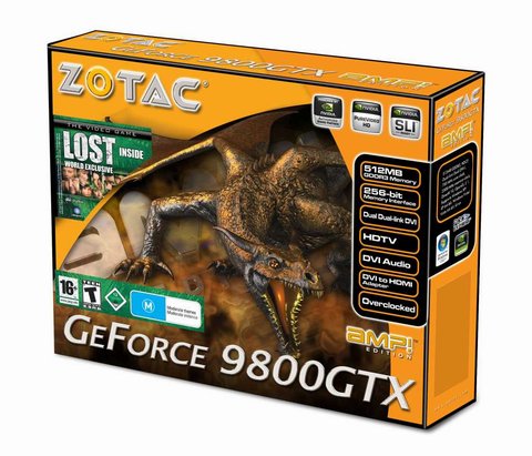 ZOTAC GeForce 9800 GTX AMP! Edition
