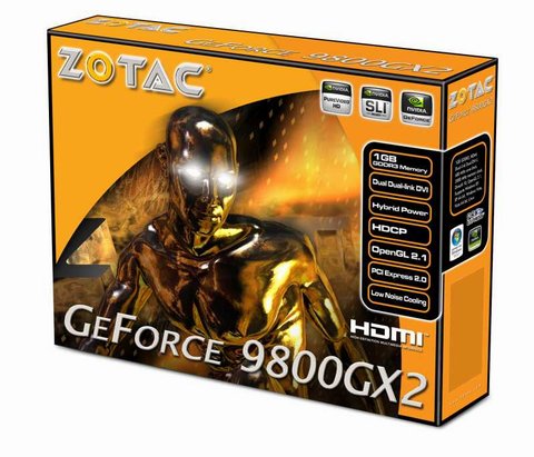 ZOTAC GeForce 9800GX2