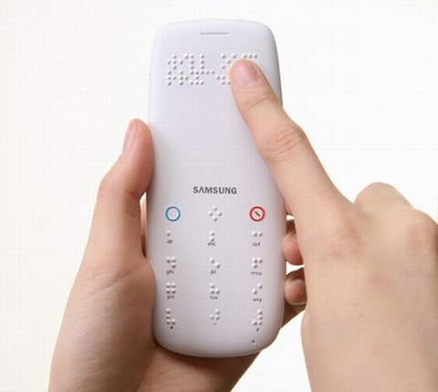 Samsung Braille Phone