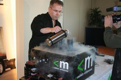 Overclockerski pokaz Mushkina