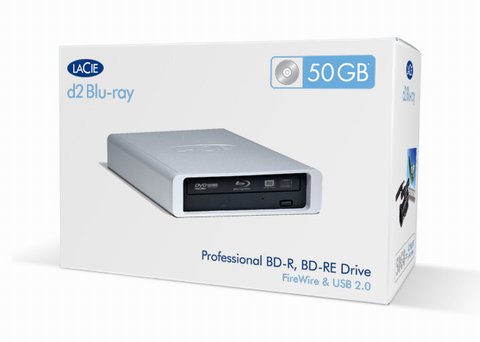 LaCie d2 Blu-ray Professional BD-R