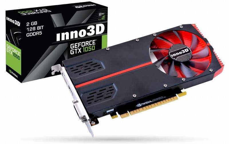 Inno3D GTX 1050 (1-slot Edition)